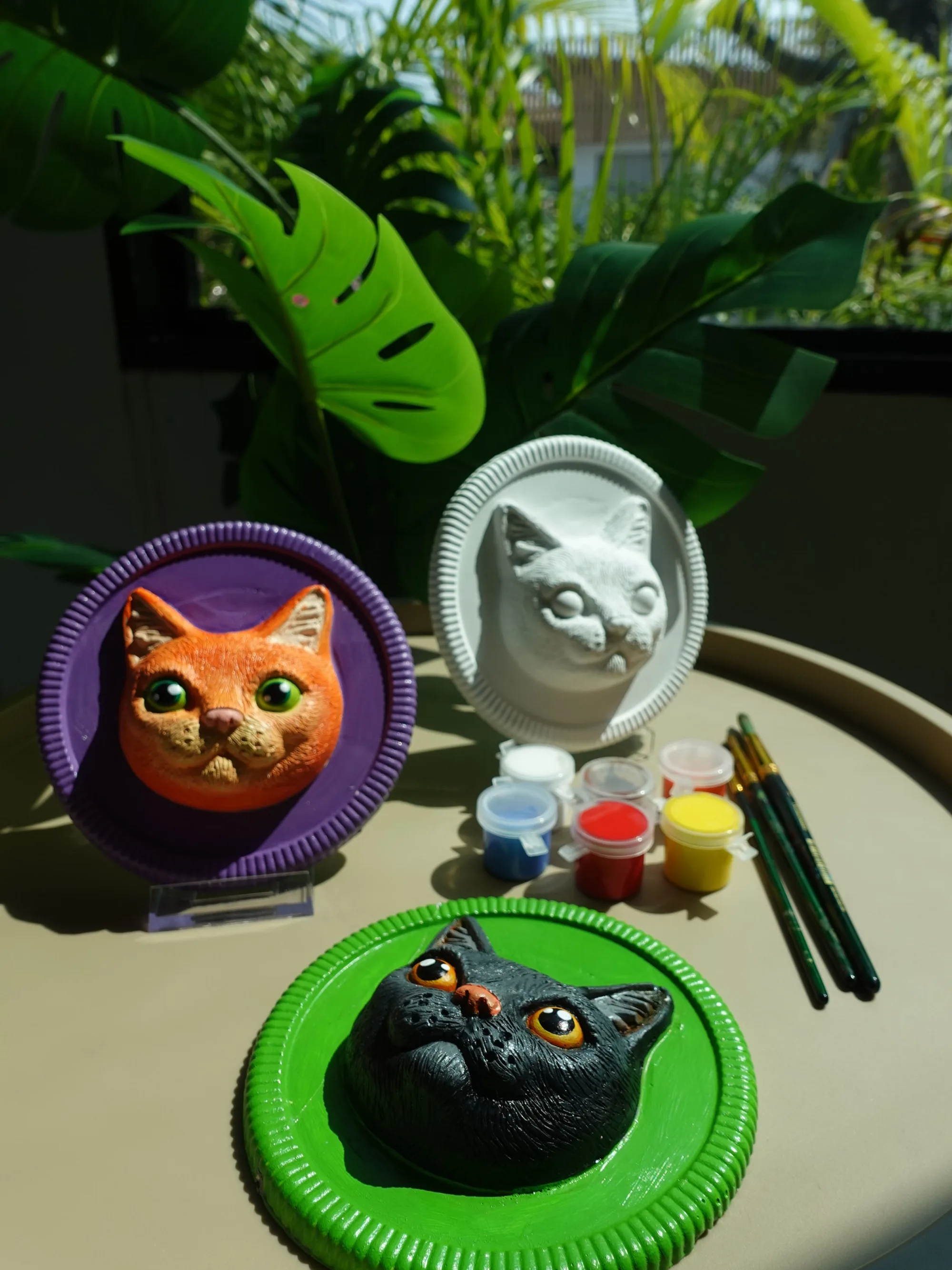 ระบายฟิกเกอร์พร้อมชุดสี ใช้เวลาราว 30 นาที